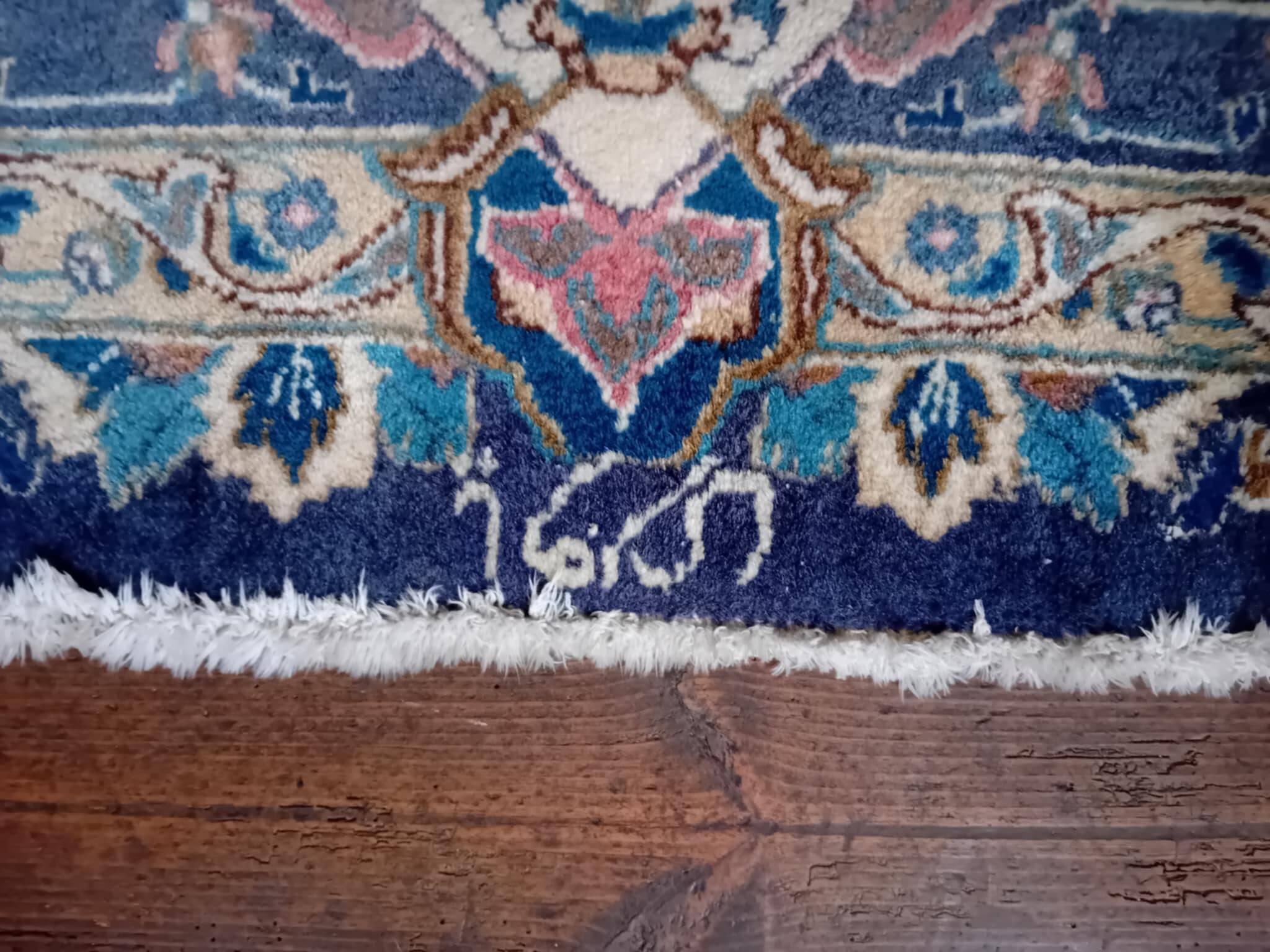 Handmade Persian Kashmar rug 381x291cm