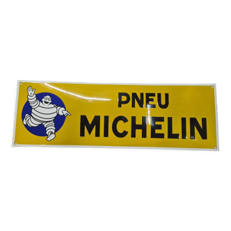 Michelin enamel plate