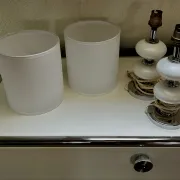 Pair of 70's lamps