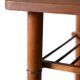 1950s coffee table on wheels
