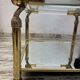 Table basse vintage Hollywood Regency 