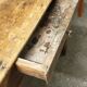 Small oak farmhouse table