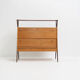 Bar cabinet by Louis Paolozzi for René Godfrid, 1950s