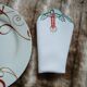 6 antique embroidered napkins