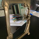 Art Deco psyche table mirror