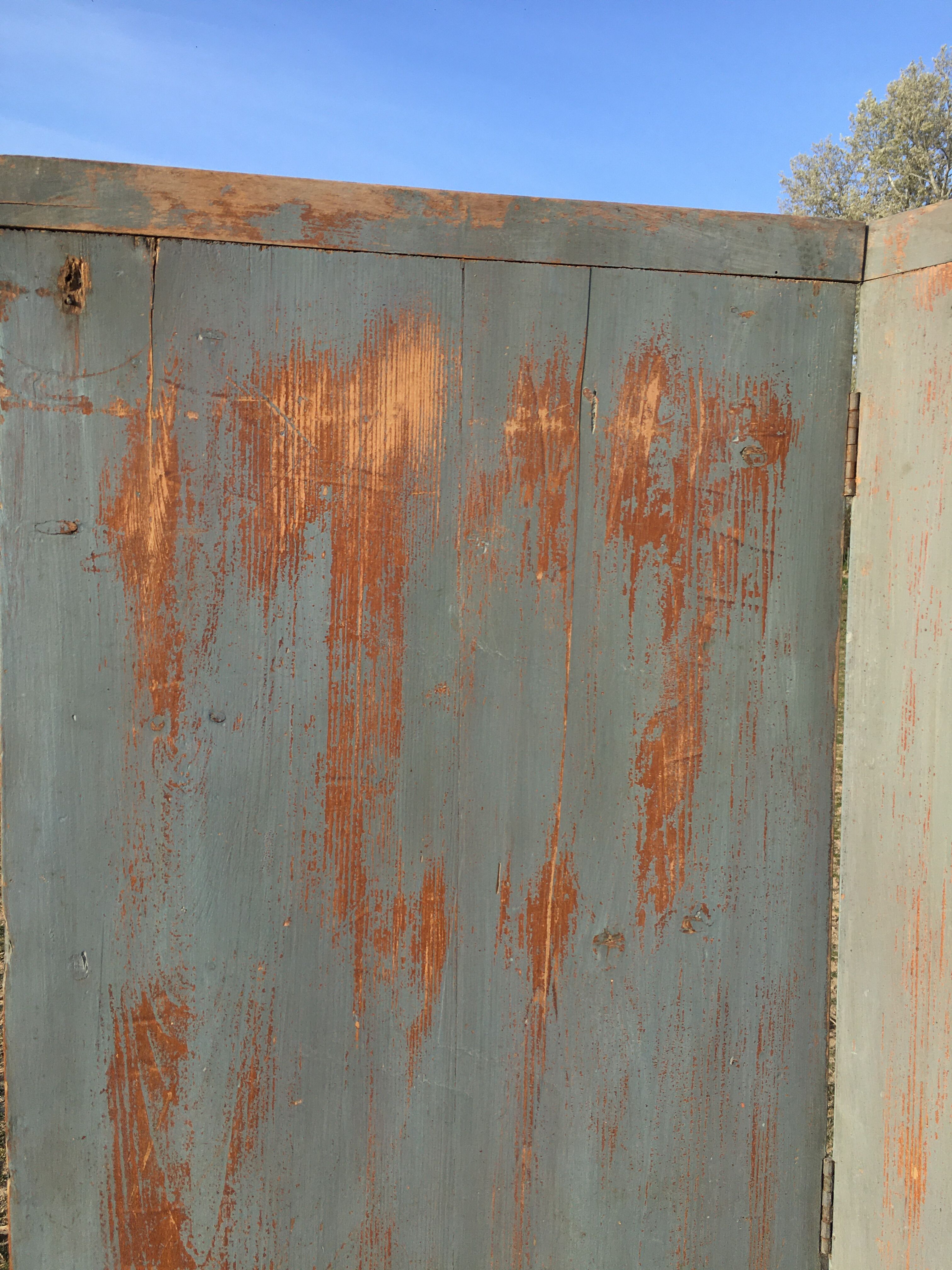 Wood screen 1930 4 panels