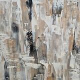 Abstract painting table