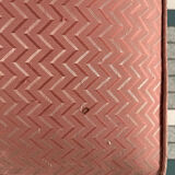 Repose Pied en Tissu Rose