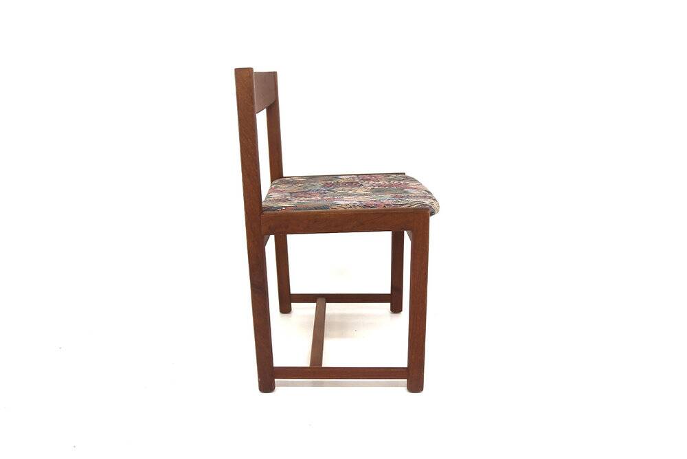 Set of 6 Scandinavian teak chairs, Sweden, 1960.