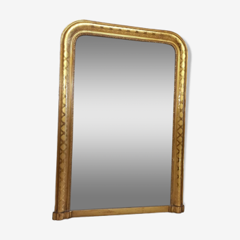 Louis Philippe period mirror 95 x 66