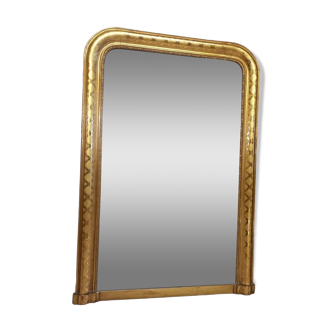 Louis Philippe period mirror 95 x 66