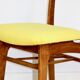 Hałas vintage chair yellow vintage - set of 4
