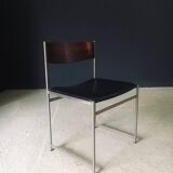 Mid-Century Modern SM08 Dining Chair Set by Cees Braakman for Ums Pastoe, Netherlands, 1960s, Set of 5