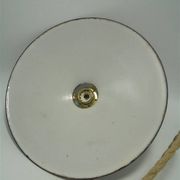 Enamelled sheet metal suspension