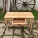 Antique solid wood desk