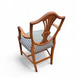 6 x English mahogany Hepplewhite chairs / 1920s