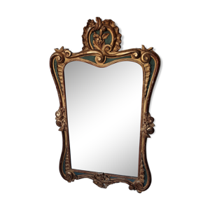 miroir XIXème bois doré