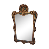 Miroir XIXème bois doré