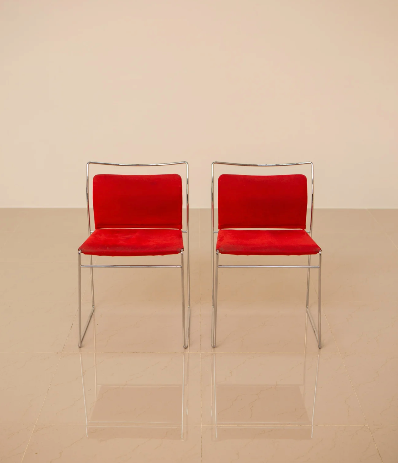 Pair of chairs "Tulu" by Kazuhide Takahama for Cassina 80's