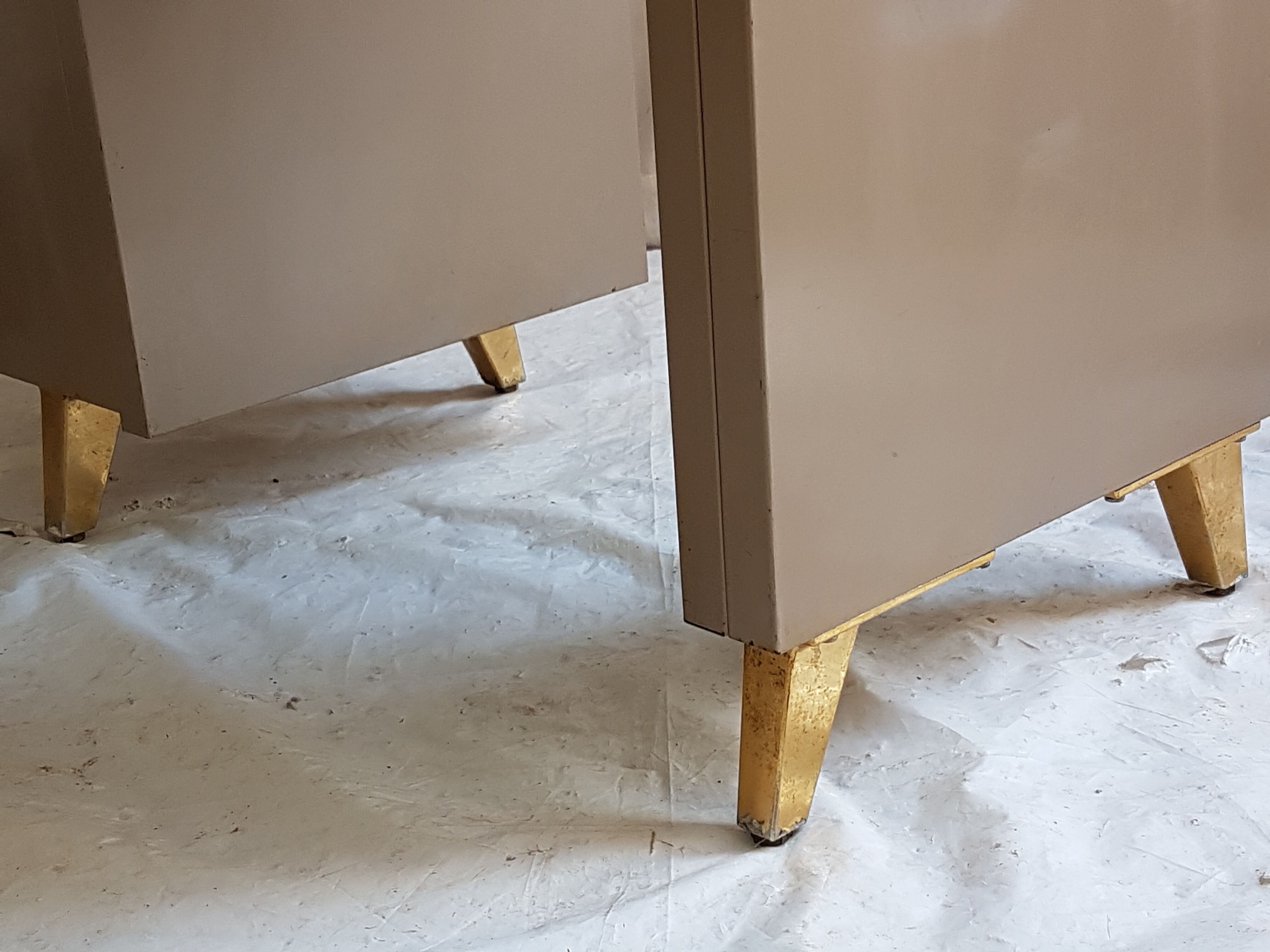 Metal desk vintage 60s