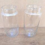 Blown glass jars