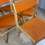 Set of 6 vintage Danish chairs from the 1960s – Mid-Century design