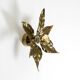 Beautiful brass ceiling or wall lamp from the 1970s by Willy Daro