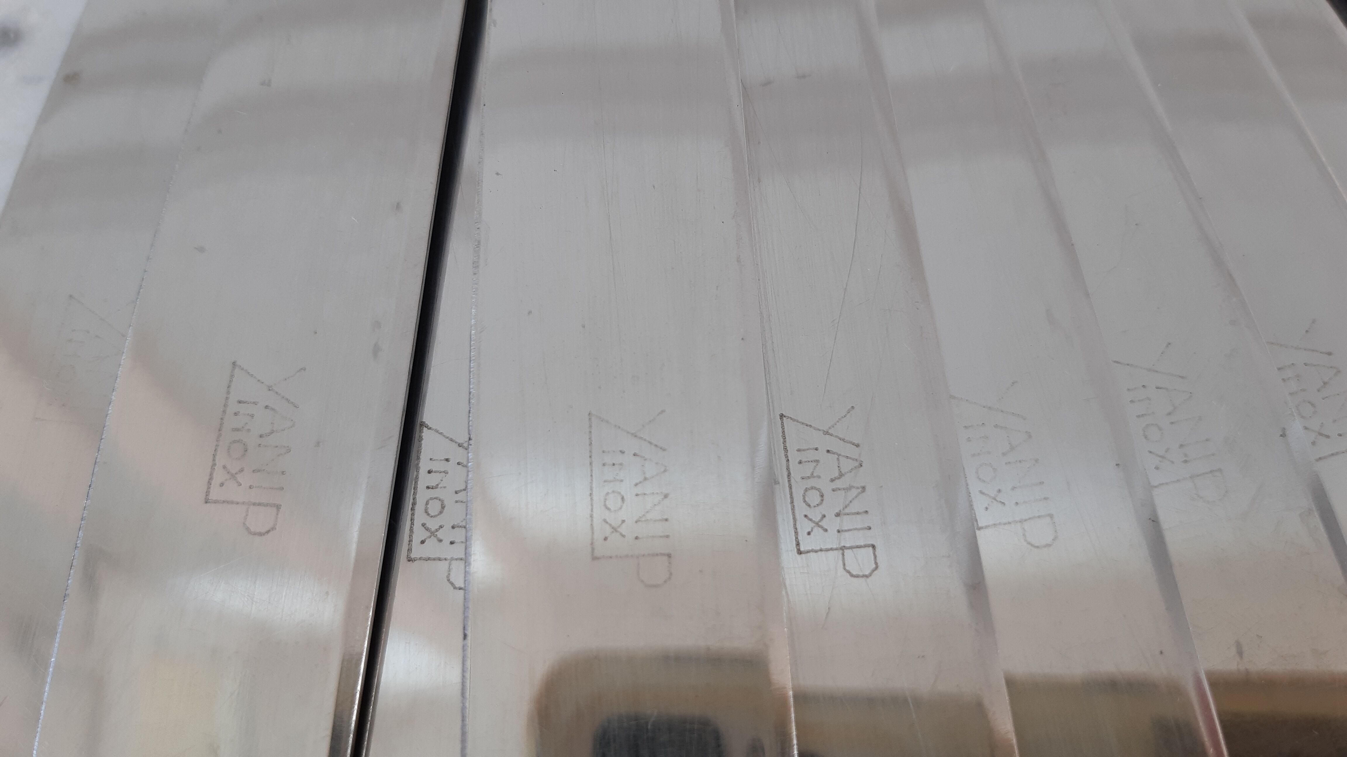 Set of 12 bakelite knives 70s