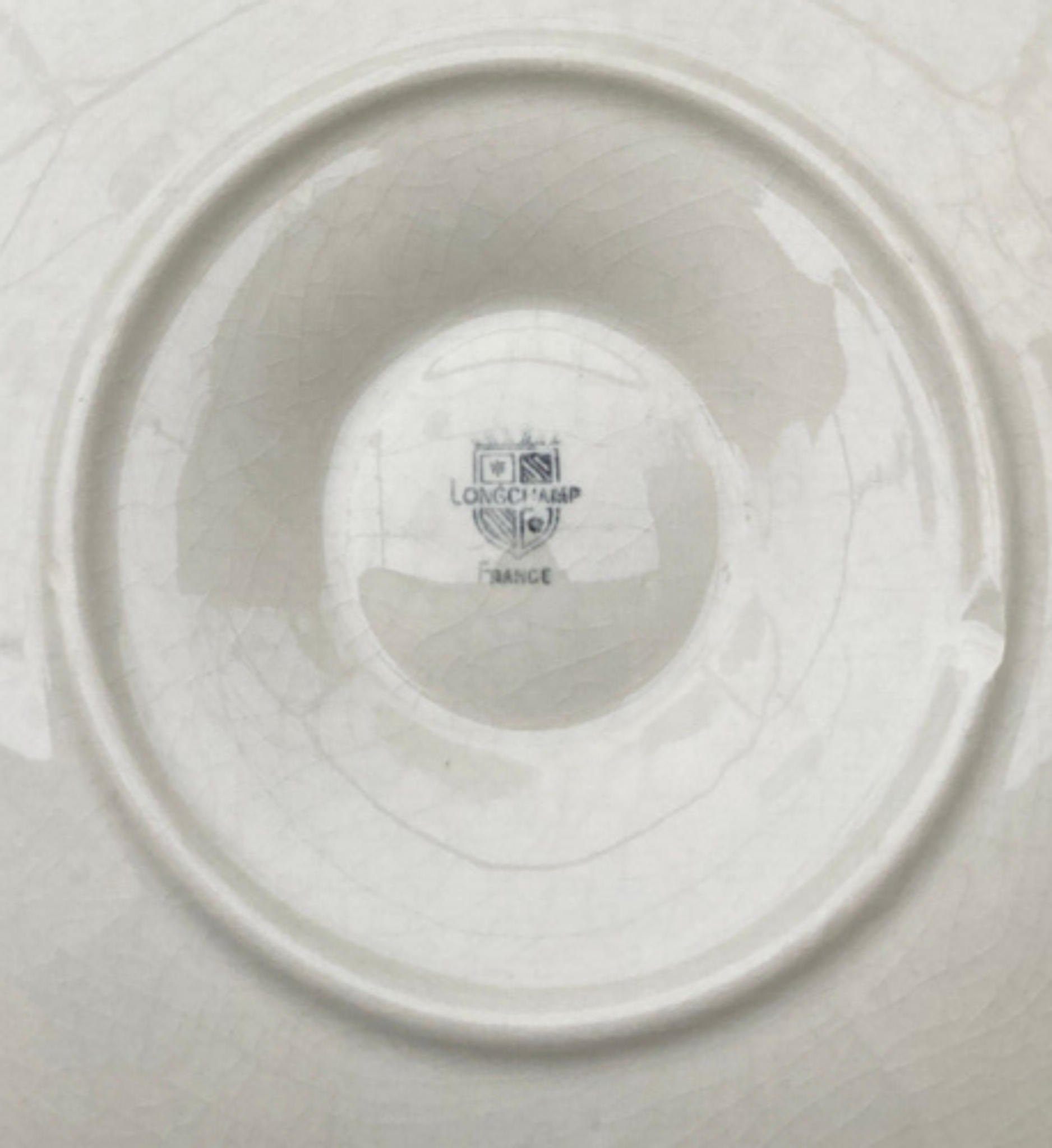 Service 6 shellfish plates - Longchamp Blanches slip