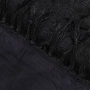 5x7 Grey & Black Striped Vintage Kilim Rug, 155x229Cm