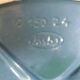 8 vintage ceramic red fondue plates