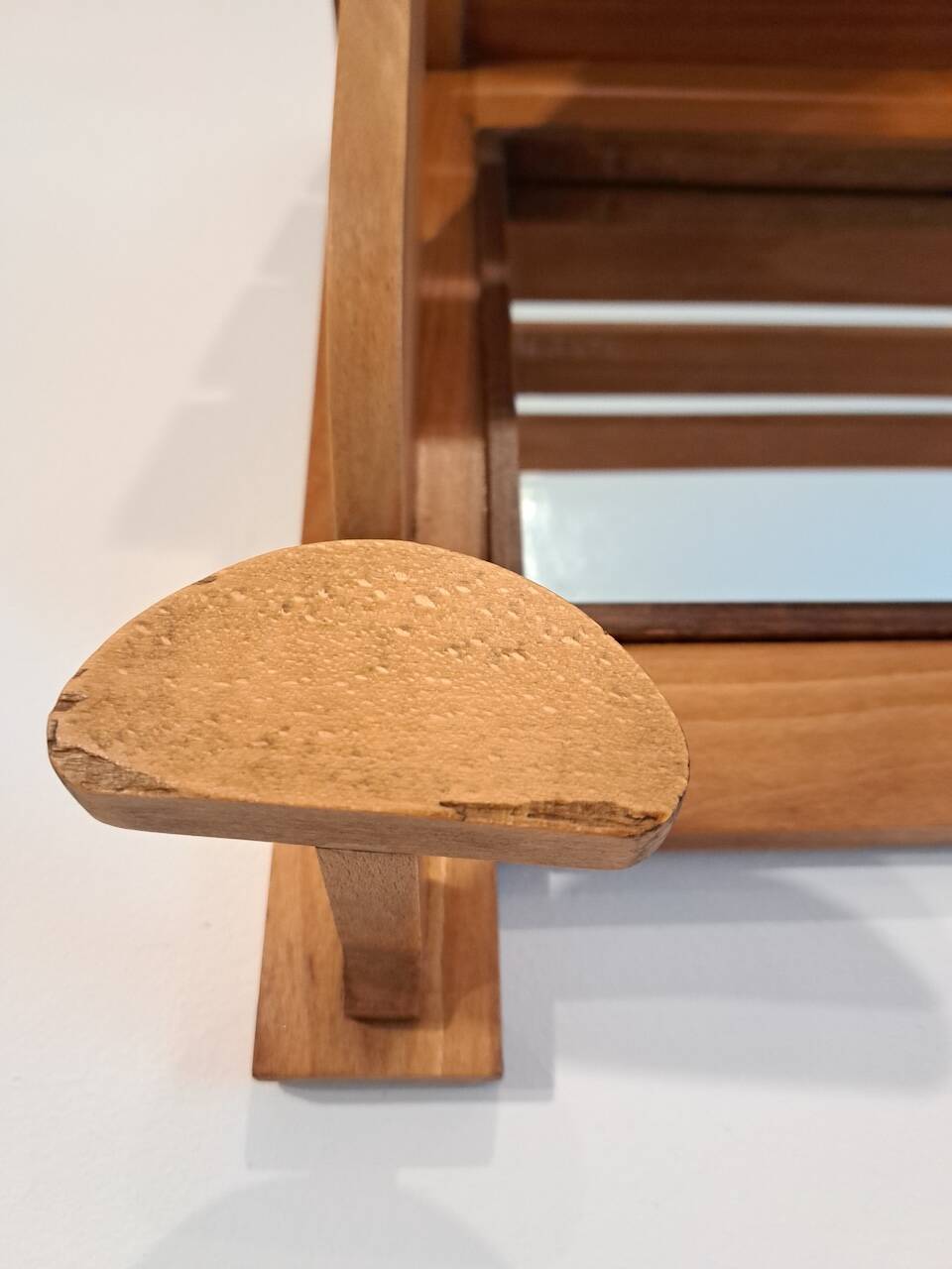 Vintage 1950s wall coat rack