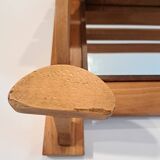 Vintage 1950s wall coat rack