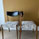 Paire de chaises scandinave vintage 60