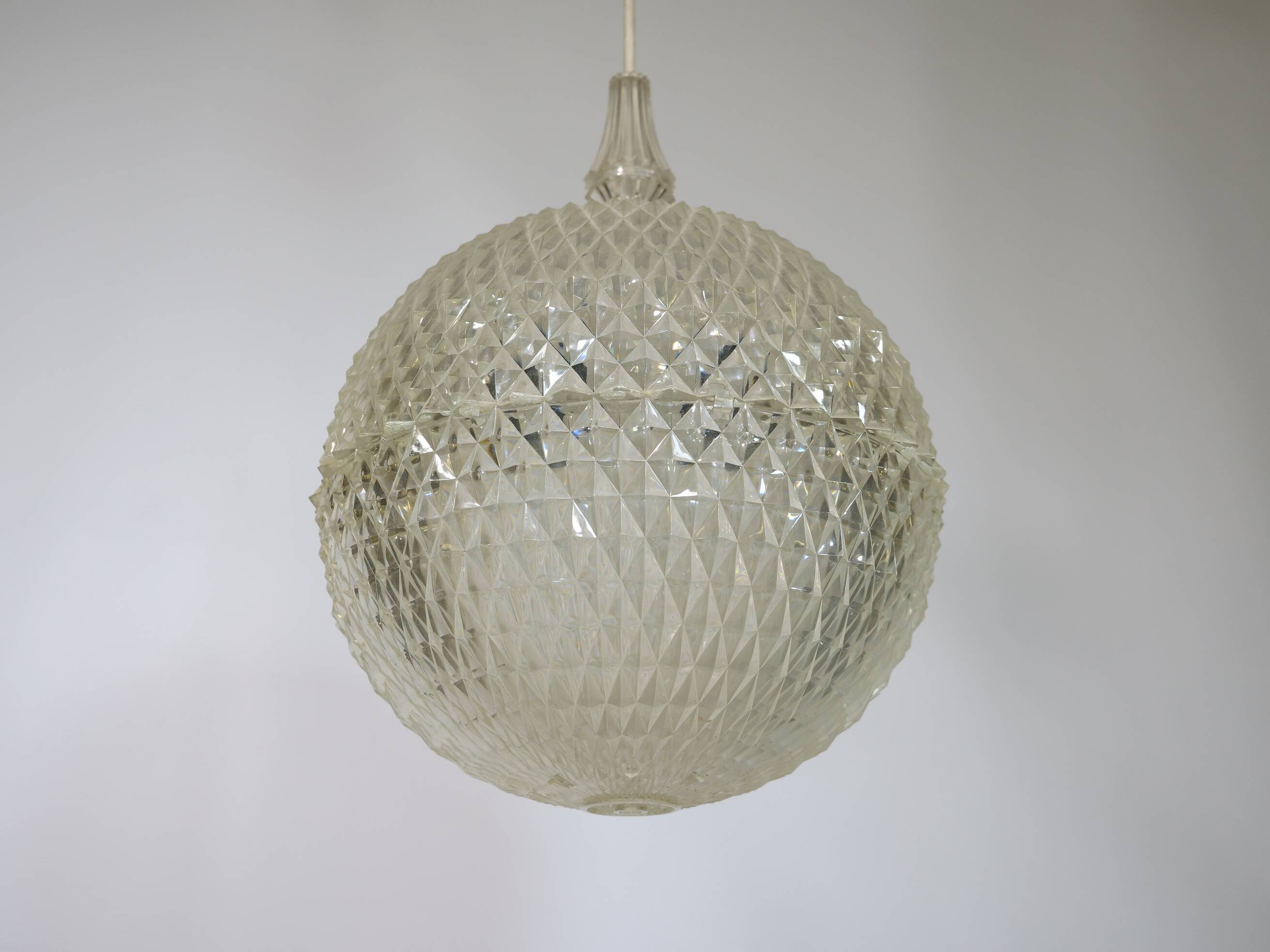 Space Age ceiling lamp in Acryl by Aloys Gangkofner for Erco, 1970s