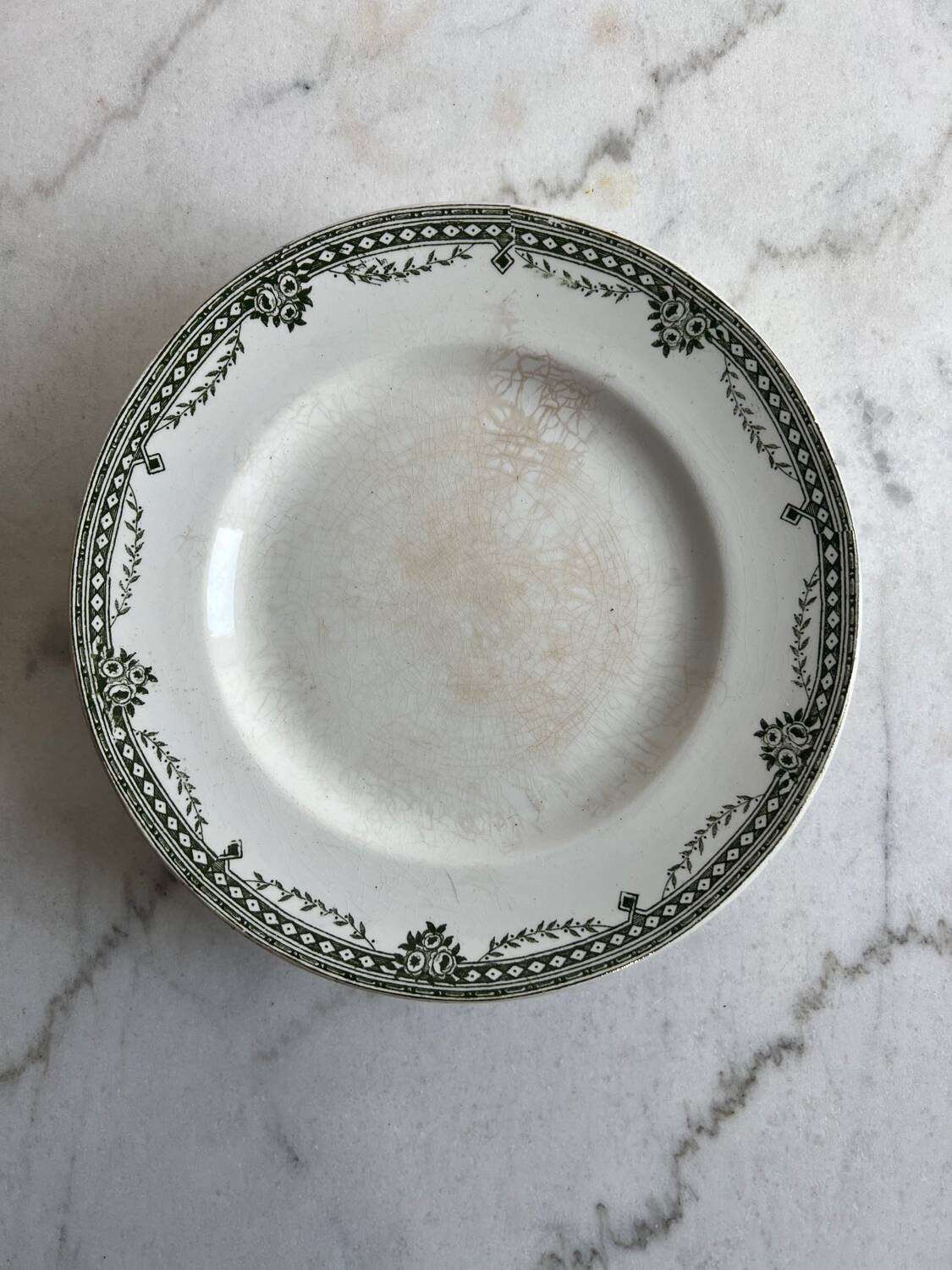 Turgot low iron earthenware compote dish