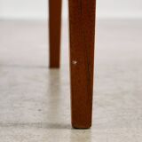 1950s Danish Teak Coffee Table with Drawers and Pull-Out Tray