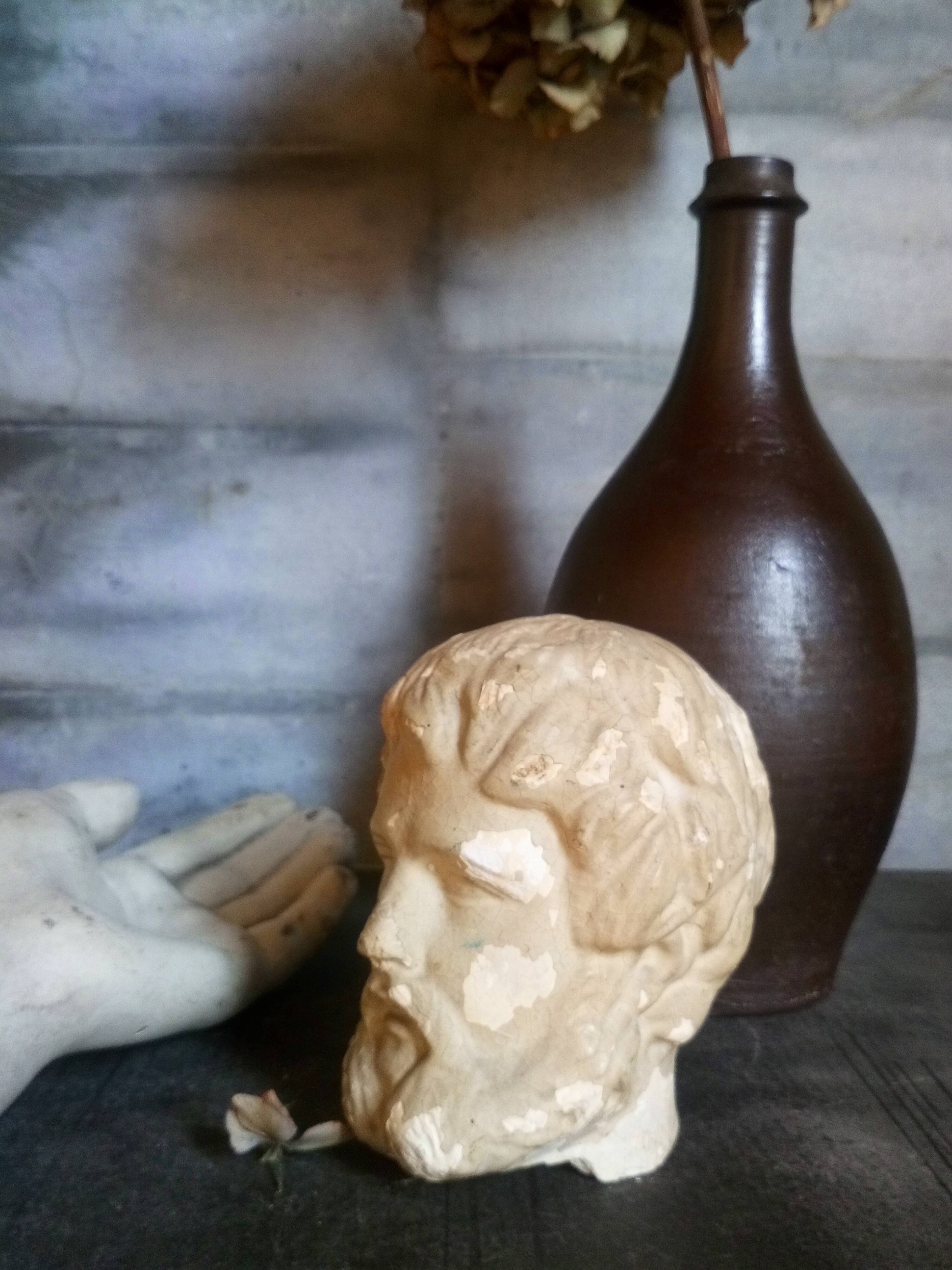 Jean Dubost's 1970s sandstone bottle