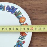 Acapulco dessert plate set