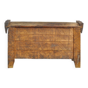 Coffre de berger antique,