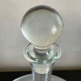 Bubble glass decanter