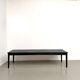 Large burnt wood table Shou Sugi Ban - 300 x 90 cm