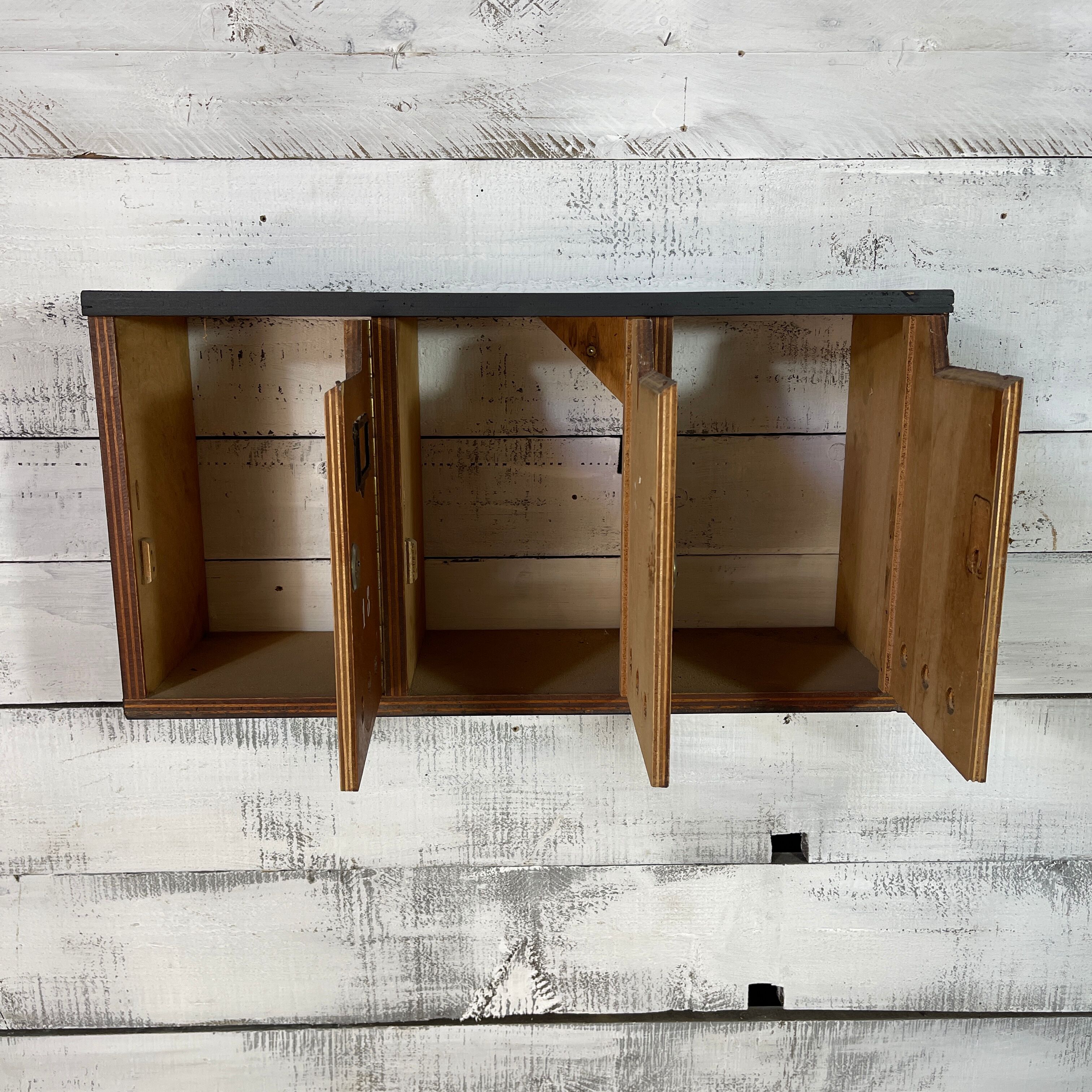 Block of 3 mailboxes from the 70s/80s