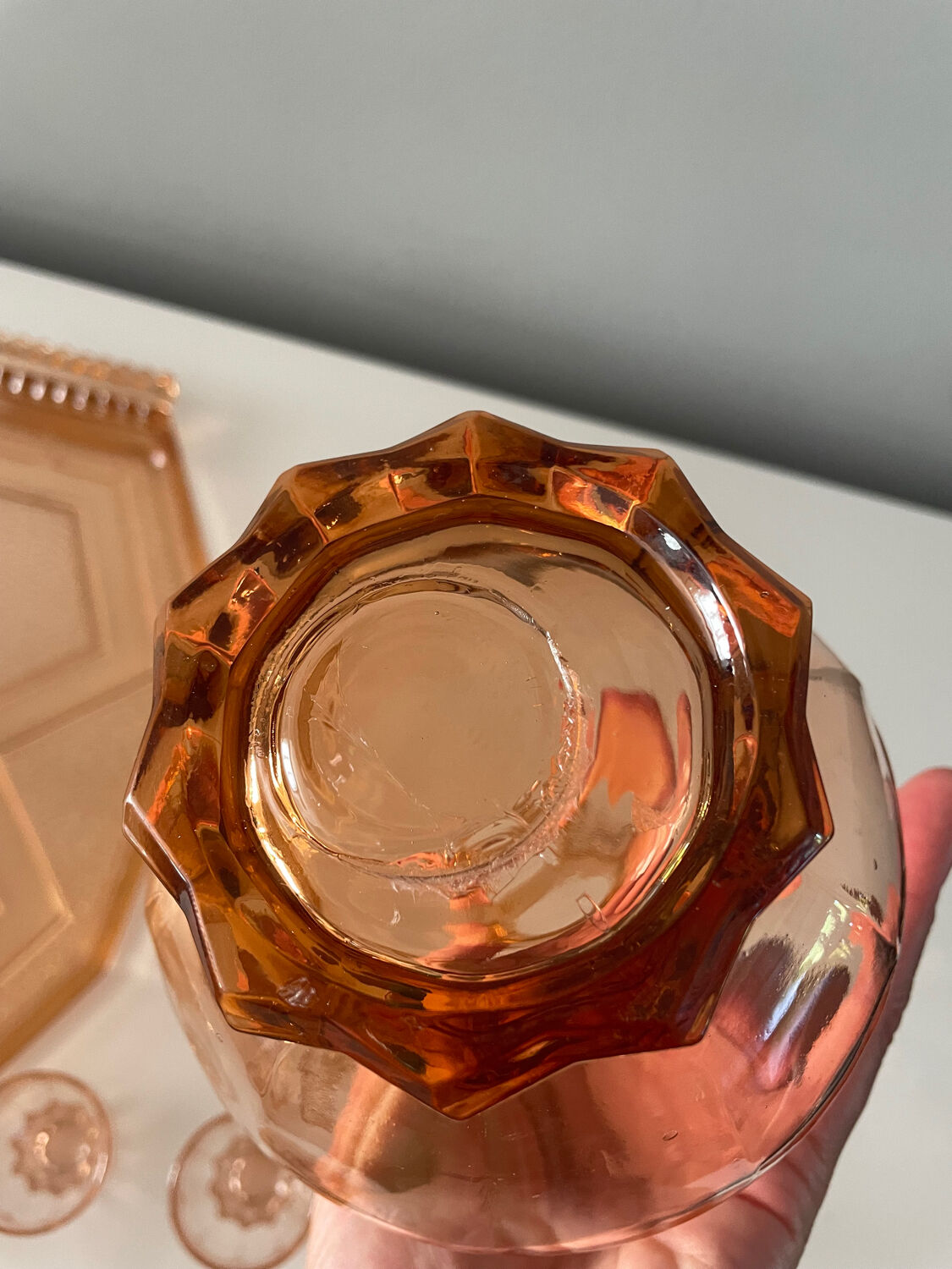 Art Deco liqueur service