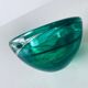 Kosta Boba green glass candle holder