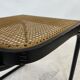 Cesca chair B64 with armrests by Marcel Breuer Design in black