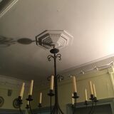 Antique wrought iron chandelier