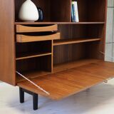Bookcase with a bar from the 60/70