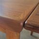 Table à manger extensible en teck par Grete Jalk pour Glostrup
