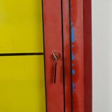 Grande vitrine ancienne métal années 60 70 loft shabby gastro décoration multifonctionnelle 2 disponibles